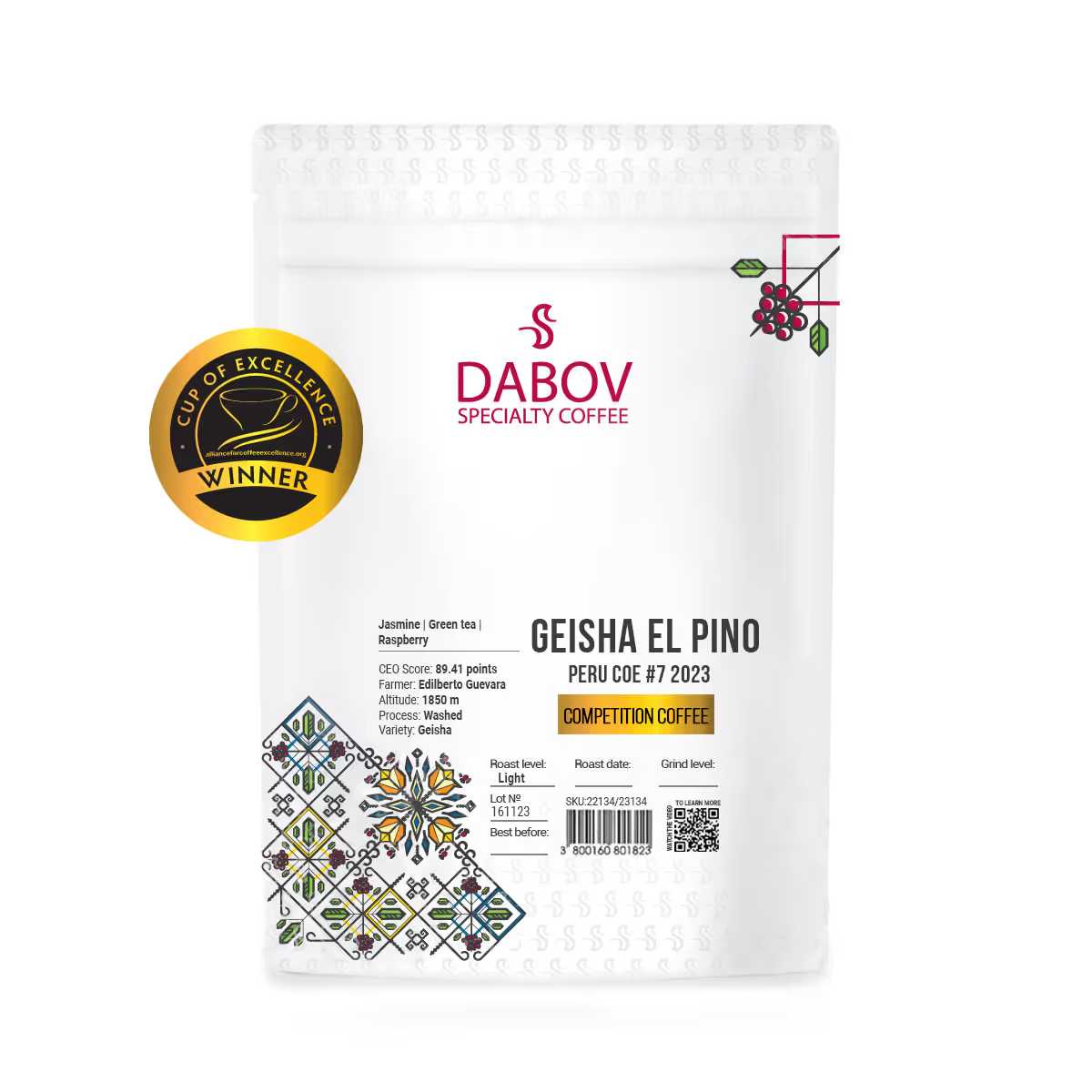 Thumbnail image of Geisha El Pino Peru COE #7 2023