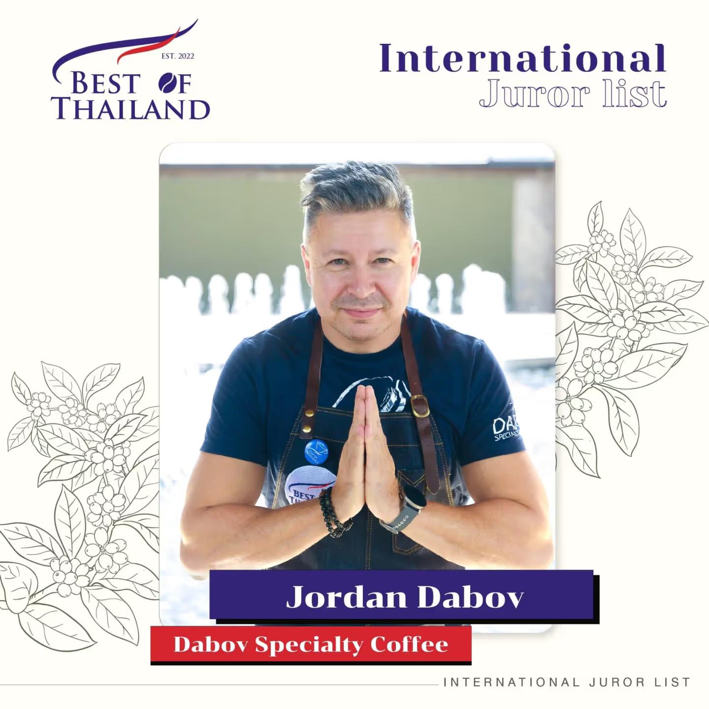 International Juror List Best of Thailand - Jordan Dabov